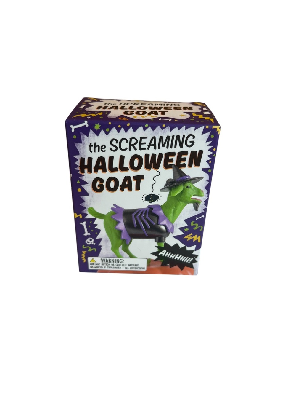 The Screaming Halloween Goat - NIB